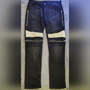NEW AMIRI Black MX2 Repair Jeans
